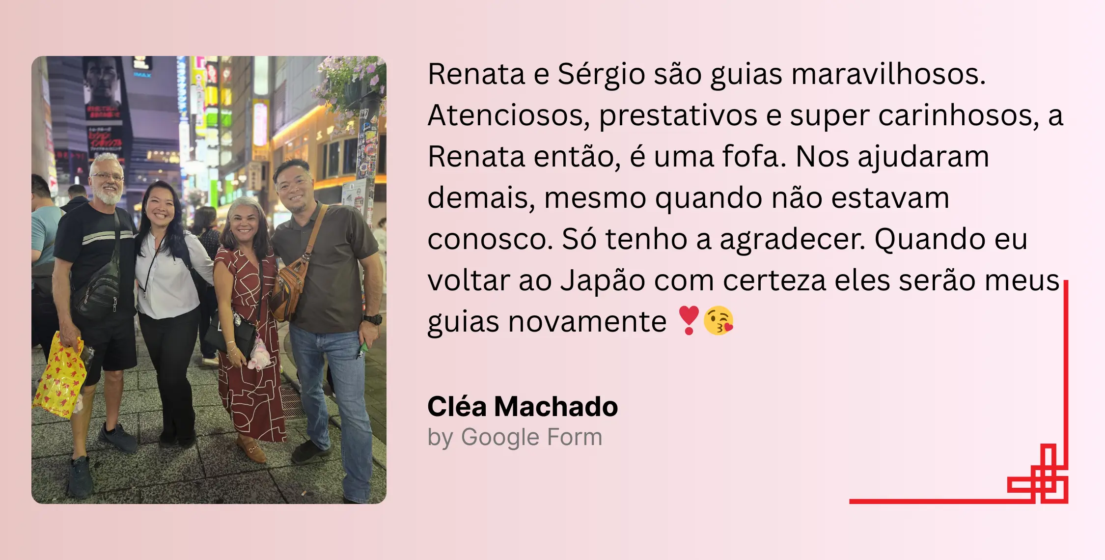 Experiências no Japão Review 1